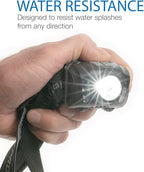 LUXPRO LED Headlamp - Bright 300 Lumen Head Lamp for Outdoors, Camping & Hiking - 6 Light Modes White, Green & Red Light - IPX4 Waterproof - Adjustable Headband - LP345V2 - Batteries Included