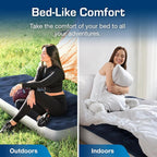 Active Era Luxury Camping Air Mattress with Built in Pump - Twin Air Mattress with USB Rechargeable Pump, Travel Bag - Single Air Mattress for Tent Camping