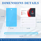 20 Pack Luggage Tags for Suitcases, Airplane Travel Essentials for Flying, International Travel Must Haves, and Luggage Accessories by Sodsay
