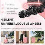 Krute Carry On Luggage 20 inch Aluminum Frame Suitcase with Spinner Wheels No Zipper Hardshell PC+ABS Luggages TSA Lock Zipperless Suitcases