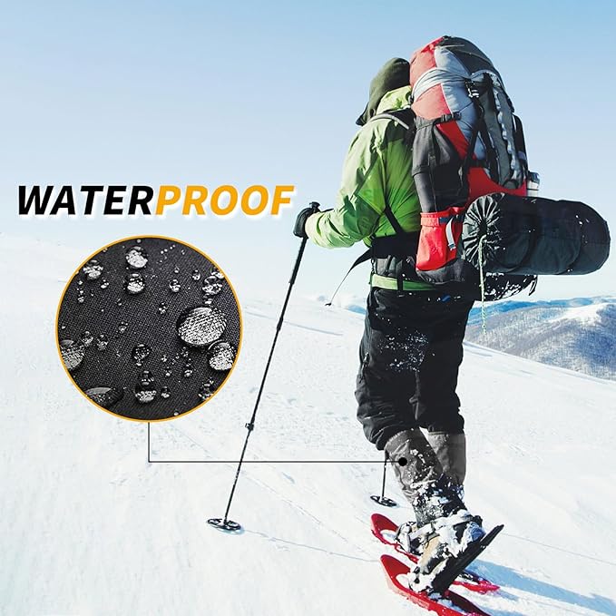 Leg Gaiters 100% Waterproof Adjustable Shoe Snow Boot Guard Gators for Hiking Shoe Cover Hunting Snowshoeing Climbing Walking for Women Men
