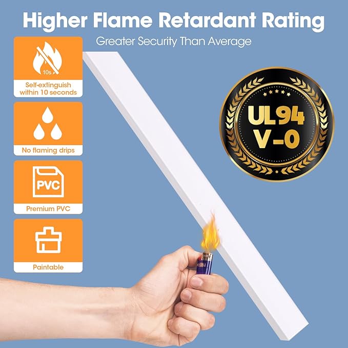 630in Cord Hider Kit, Paintable Cable Raceway, Cord Covers for Wires on Wall, Cord Hider for Wall Mount tv, tv Cable Hider Wall kit, Wire Covers for Cords, 40X L15.7in X W0.96in X H0.57in, White