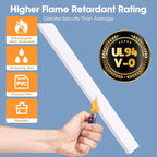 630in Cord Hider Kit, Paintable Cable Raceway, Cord Covers for Wires on Wall, Cord Hider for Wall Mount tv, tv Cable Hider Wall kit, Wire Covers for Cords, 40X L15.7in X W0.96in X H0.57in, White