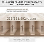 Naturehike Narrow King Size Air Mattress with Electric Built-in Pump, 79 * 71in Extra Wide Inflatable Mattress for Home, Camping, Guests, Travel, Morning View Series