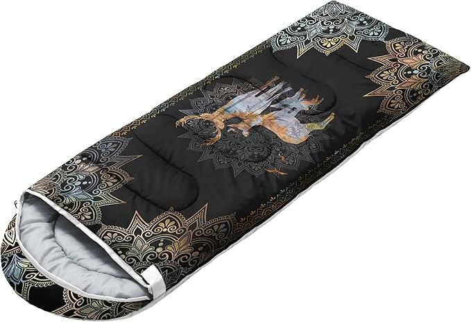 CVHOUSE Camping Sleeping Bags,3 Season Warm & Cool Weather,Lightweight,Waterproof Sleeping Bags for Adults & Kids,Traveling,and Outdoors,Camping Gear Equipment