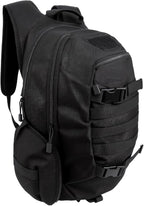 35L Tactical Backpack for Men, MOLLE Military Bug Out Bag, Waterproof Rucksack for Hiking with Hydration Port Black