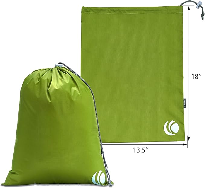 Cipway - 5 Set Compression Packing Cubes for Travel, Ultralight Packing Organizers for Luggage Suitcase & Backpack (Green), L