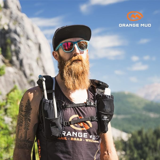 Orange Mud Endurance Pack V3.0 Running Vest – 2L Hydration Backpack for Trail Running, Hiking & Cycling – Lightweight, Breathable Mesh, Gear Pockets, Trekking Pole Loops