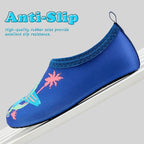 Deevike Kids Water Shoes Boys Grils Barefoot Quick Dry Aqua Socks Beach Shoes for Toddler Sports Swim Surf Outdoor Walking