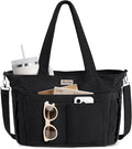 Bagstellar Corduroy Tote Bag for Women, 17 Pockets Laptop Work Tote Bag Lightweight Teacher Nurse Bible Bag for School Travel | with 40oz Cup Holder, Multi Compartment, Zipper Crossbody Bag, College Shoulder Bag, Daily Purse w/ Strap, Ideal Gift for Women