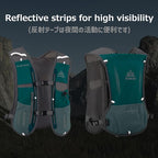 Azarxis Running Water Bottles Flask BPA Free Leakproof Hydration Vest Packs Waist Belt Replacement for Triathlon Marathon Hiking Cycling Climbing Runner