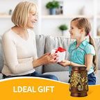 Solar Lanterns Outdoor Waterproof Hummingbird Garden Decorations Gifts for Women Gifts for Mom Grandma Birthday Gifts Hanging Solar Lanterns Outdoor for Patio Decoration, Deck, Lawn, Passageway