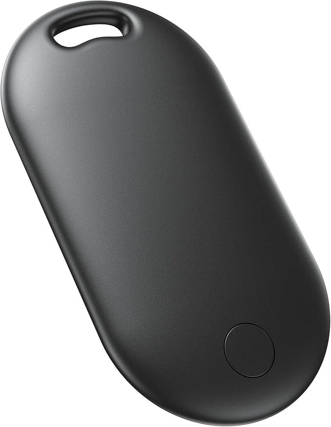 Slim Air Tracker Tag Compatible with Apple Find My [Apple MFi Certified] Smart Tag with Replaceable Battery | Bluetooth Tag Find Your Keys, Wallet, Backpack & Luggage (iOS Only)