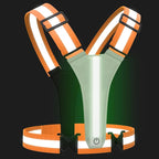 LED Reflective Vest Running Gear, 5 Colors Lights Up Running Vest for Night Walking Cycling Jogging, Adjustable Size for Men Women Kids, Rechargeable and High Visible