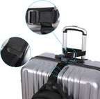 Vigorport Luggage Connector, Straps for Suitcase, Add A Bag Adjustable Attachment Accessories 1.25" Endless for Connect Your 3 Luggage Together-2 Pack