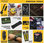 Gifts for Men Dad Husband - Christmas Stocking Stuffers, Birthday Gifts Idea for Him Boyfriend Man- Survival Kit 14 in 1, Survival Gear and Equipment, Fishing Hunting Camping Accessories, Cool Gadgets