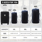 MIER Large Duffel Backpack Sports Gym Bag with Shoe Compartment, Heavy Duty and Water Resistant, Navy Blue, 90L