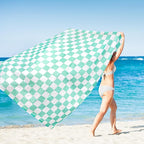 Beach Blanket, Waterproof Sandproof Beach Mat Lightweight Outdoor Picnic Blanket for Travel, Camping, Hiking