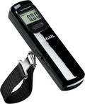 BAGAIL Digital Luggage Scale, 110lbs Hanging Baggage Scale with Backlit LCD Display, Portable Suitcase Weighing Scale, Travel Luggage Weight Scale with Hook, Strong Straps for Travelers