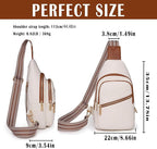 Cross Body Bags for Woman Men Sling Bag Chest Bag with Adjustable Strap Crossbody Handbags Women's Crossbody Bags