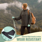 Pixel Panda Winter Gloves for Men Women Warm Touchscreen Gloves for Cold Weather Thin Water-Resistant Windproof Non-Slip Gloves for Cycling, Driving, Running, Hiking