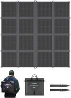 Renogy 400 Watt Solar Panel Blanket, N-Type Portable Foldable Solar Panels 25% High Efficiency, Lightweight 16-Fold Space-Save, Fast Setup for Camping, RV, SUV, Pickup Truck, Marine, Off-Grid Outdoor