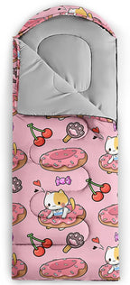 QOOMO Camping Sleeping Bags,3 Season Warm & Cool Weather,Lightweight,Waterproof Sleeping Bags for Adults & Kids,Traveling,and Outdoors,Camping Gear Equipment