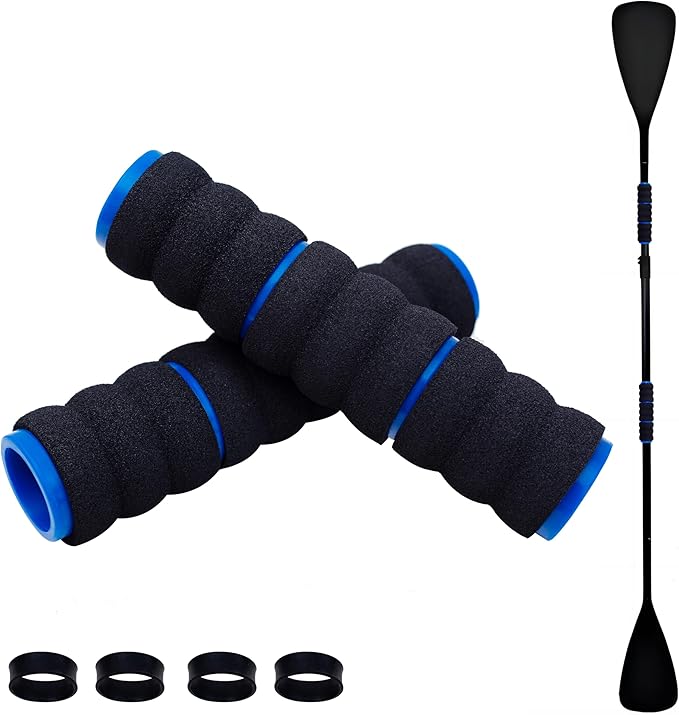 Kayak-Paddle-Grips-2-Pack - No-Slip Oar-Grip for Take-Apart Paddles,Blister Prevention Kayaking Accessories(Diameter 30mm/1.18 inches)