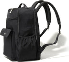 Baggallini Everyday Laptop Backpack - 11x15.5 Lightweight Water-Repellent Nylon Travel Bag w/Padded Laptop Sleeve & RFID