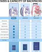 Naturally KIDS Purple Dinosaur Toys for Girls, Triceratops Toy, Dinosaur Gifts for 2 3 Year Old Girls, Toddler Backpack