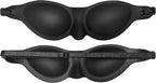 Soft Silicone Sleep Mask for Dry Eyes, Moisture-Retaining Eye Mask for Sleep, Reusable and Washable, Lightweight Comfortable Fit for Insomnia, Yoga, Meditation, Naps, Travel, and Stress Relief