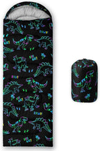 QOOMO Animals Camping Sleeping Bags,3 Season Warm & Cool Weather,Lightweight,Waterproof Sleeping Bags for Adults & Kids,Traveling,and Outdoors,Camping Gear Equipment