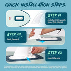 FunWater Inflatable Stand Up Paddle Board 10'/10'6"/11'/11'6" Paddle Board for Adults & Youth, Paddleboards Inflatable with Premium SUP Accessories, Wide Stable, Non-Slip Comfort Deck