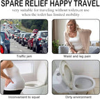 Female Urination Device, Reusable Female Urinal Silicone Women Pee Funnel Allows Women to Pee Standing Up, The Perfect Companion for Camping,Outdoor,Travel（Fuchsia）