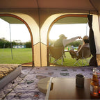 Vidalido Tents，3-4 Person Camping Tent with Extended Vestibule，Weather Resistant Family Tents with Breathable Mesh Windows，Easy Install Waterproof Outdoor Tent for Backpacking and Camping Hiking