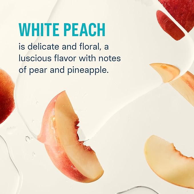 Liquid I.V.® Hydration Multiplier Sugar-Free - White Peach | Electrolyte Powder Drink Mix | 1 Pack (14 Servings)