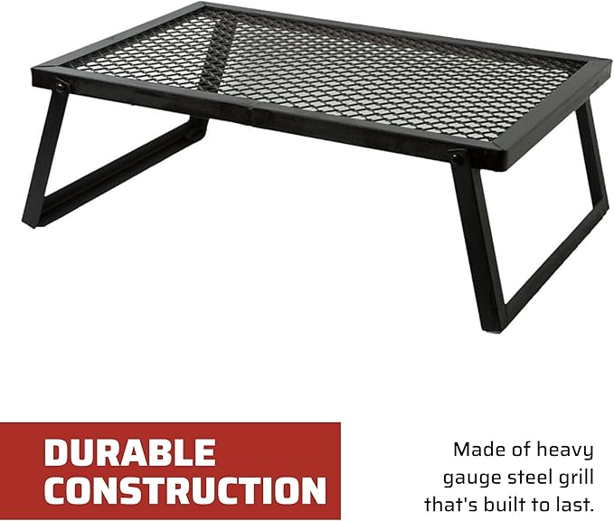 Camp Chef Lumberjack Over-the-Fire Grill with Sturdy Legs