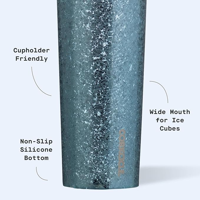 Corkcicle Classic Sport Canteen Insulated Water Bottle - Keeps Beverages Cold 25 Hours - Triple Insulated - Summer Drinkware Gift - Keeps Drinks Ice Cold - Leak-Proof Cap - 20 oz - Ice Breaker