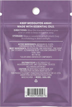 25 Pack Mosquito Repellent Bracelets, DEET-Free for Kids & Adults, Individually Wrapped Bands