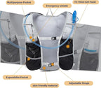 Lightweight Running Vest for Women and Men Hydration Backpack Pack with 1.5L Water Bladder Bag for Hiking Trail Running Gear Cycling Marathon