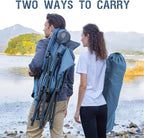 Portal Camping Chair with Lumbar Support for Adults Folding Portable High Back Oversized, 400LBS