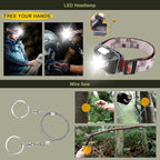 XUANLAN Emergency Survival Kit, Outdoor Survival Gear Tool with Survival Bracelet, Fire Starter, Whistle, Wood Cutter, Water Bottle Clip, Pen (29 in 1)