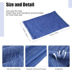 KGC 2 Pack Winter Neck Warmer Gaiter Fleece Windproof Face Mask Cover Cold Weather Scarf for Men & Women