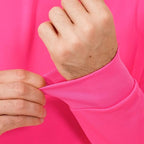 ProtectX High Visibility Sun Protection Lightweight Long Sleeve Hoodie, UPF 50+ Quick-Dry, SPF UV Shirt, Active Wear