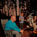 TIMBER RIDGE Oversized 2 Pack Heated Camping Chair for Outdoor Sports, High Back Padded Lawn Chair for Adults Support Up to 500lbs with Cup Holder, Side Pocket(Power Bank not Included)