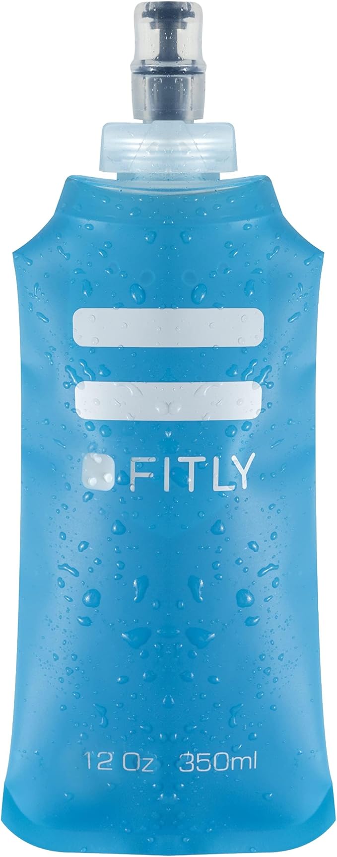 Soft Flask - Shrink As You Drink Soft Water Bottle for Hydration Pack - Folding Water Bottle Ideal for Running, Hiking, Cycling, Climbing & Rigorous Activity