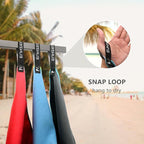 Eunzel 2 Pack Quick Dry Camping Towel, Microfiber Travel Towel 3 Size at 1 Pack,Fast Drying Towel Set for Camping, Beach, Gym, Sports, Yoga & Swimming Pool, Army Green/Grey