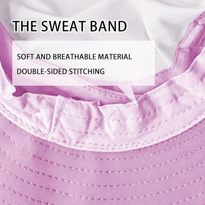 Sun Hats for Men Women Fishing Hat UPF 50+ Breathable Wide Brim Bucket Hats Summer UV Protection Safari Hat with Neck Flap