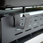 Royal Gourmet PD2301S 3-Burner Tabletop Propane Gas Griddle with Hard Cover, 24 Inch Portable Griddle for Outdoor Cooking While Camping or Tailgating, Silver & Black