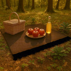 Open Road Goods Solid Color Mexican Yoga Blanket – Large Handwoven Throw for Yoga, Beach, Camping or Home – Soft and Durable Cotton Blend